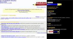 Desktop Screenshot of loce.concejoeducativo.org