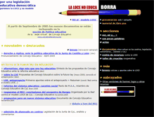 Tablet Screenshot of loce.concejoeducativo.org