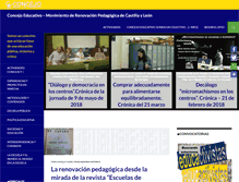 Tablet Screenshot of concejoeducativo.org